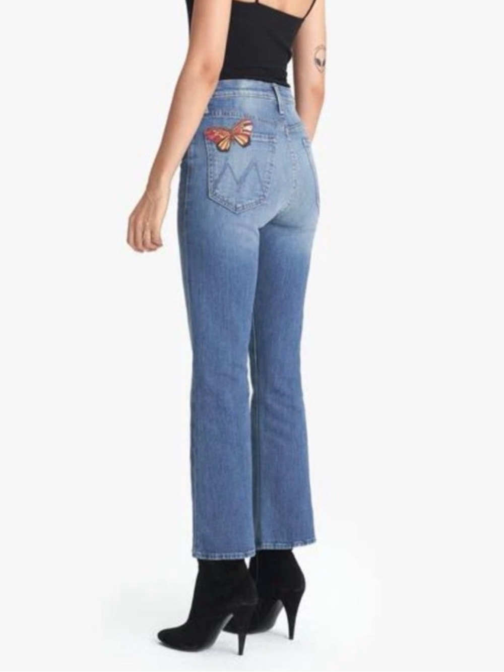 Mother Denim The Tripper in Wander Dust Cropped Bootcut Size 27 - Picture 4 of 11